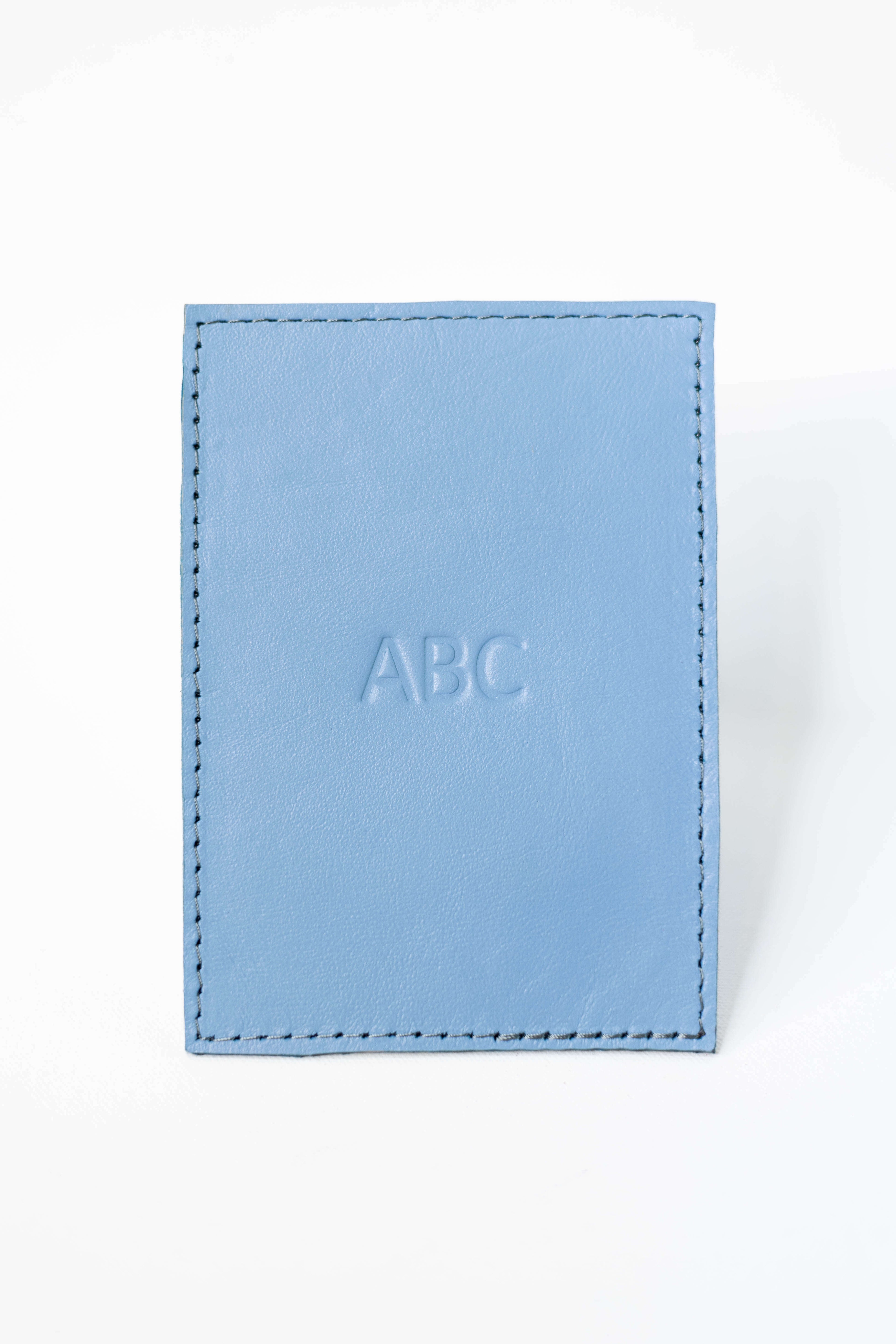 Leather Belt Bag Blue